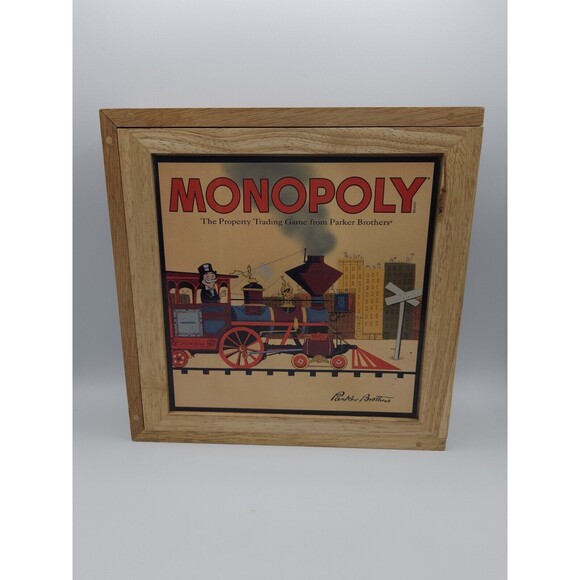 Vintage Monopoly Board Game 2001 Nostalgia Edition Parker Brothers - Picture 1 of 4